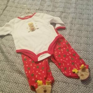 NWT Baby Christmas outfit